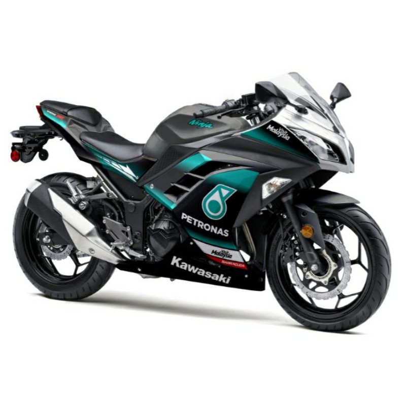 STRIPING STLIST BODY MOTOR KAWASAKI NINJA 250 FI PETRONAS