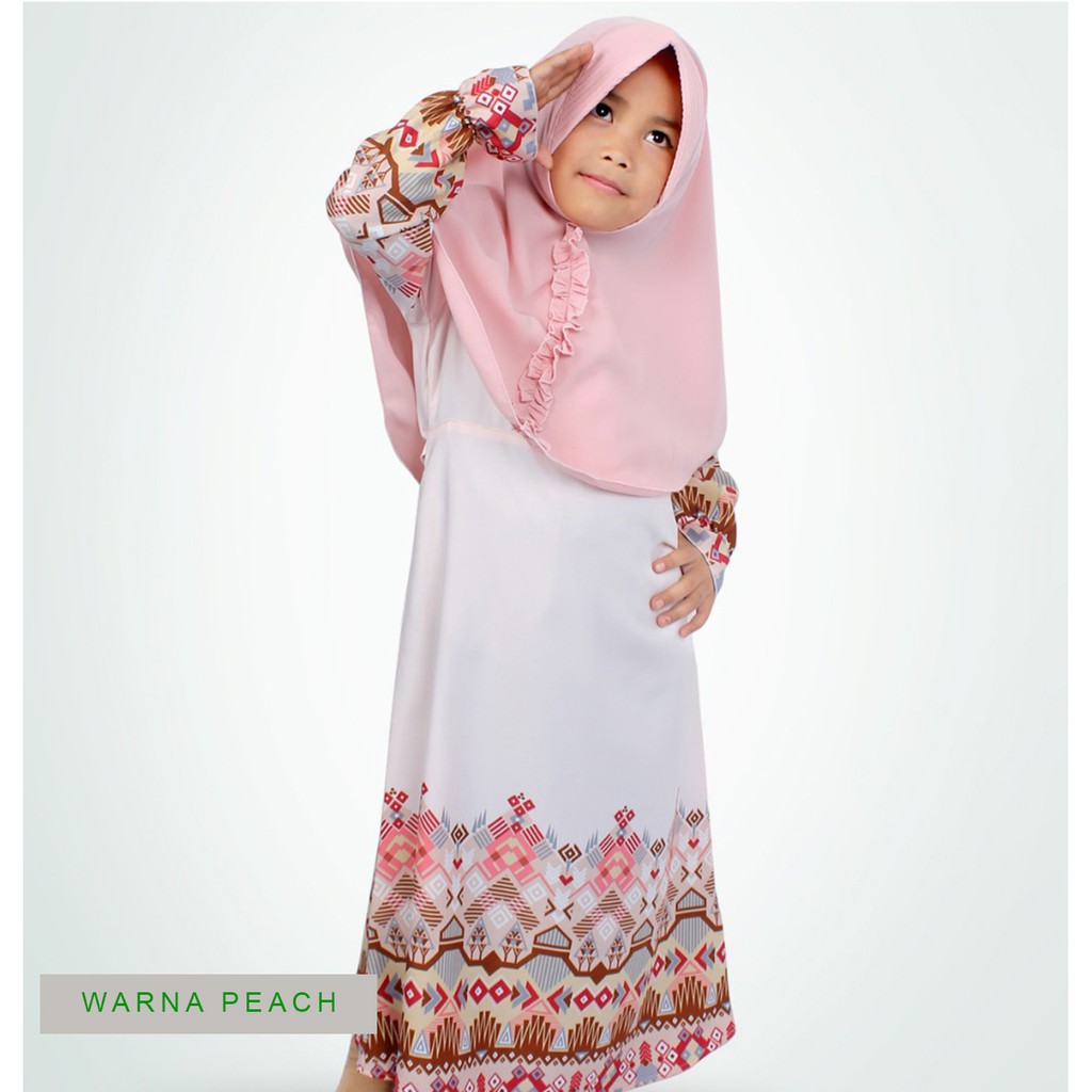 Salim Moslem-BIG SALE!!! Busana Muslim/Gamis Anak Motif Set Daily Cantik Usia 1-9TH