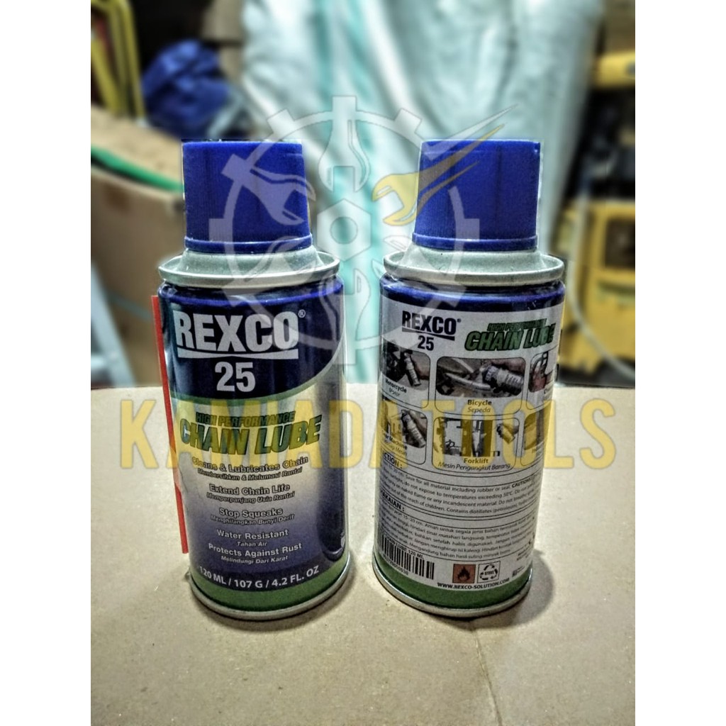 Rexco 25 Chain Lube/ Pembersih Rantai Rexco 25 120ml