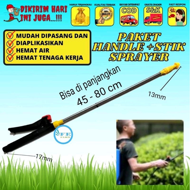 Stik Sprayer Paket Handel Sprayer Manual  Elektrik dan Nosel Sprayer FEFARM