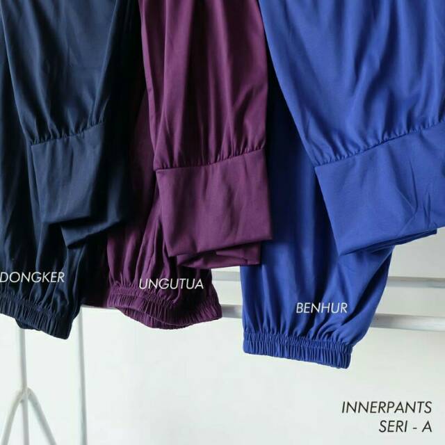 Paket Hemat Isi 3pcs Celamis Aladin / Celana Dalaman Gamis Aladin / Celamis Aladin Kaos / Inner Gamis Aladin / Celana Harian Model Aladin / Celana Dalaman Gamis Aladin Wanita