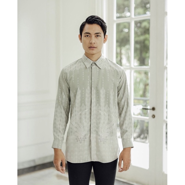 Rayyan Shirt SAGE L Geulis.id