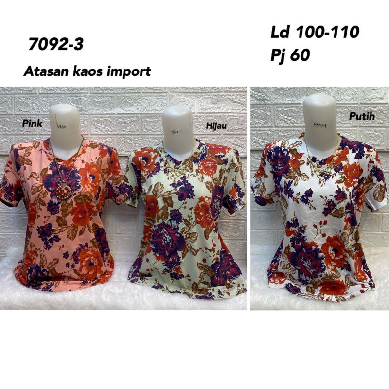 Atasan kaos import