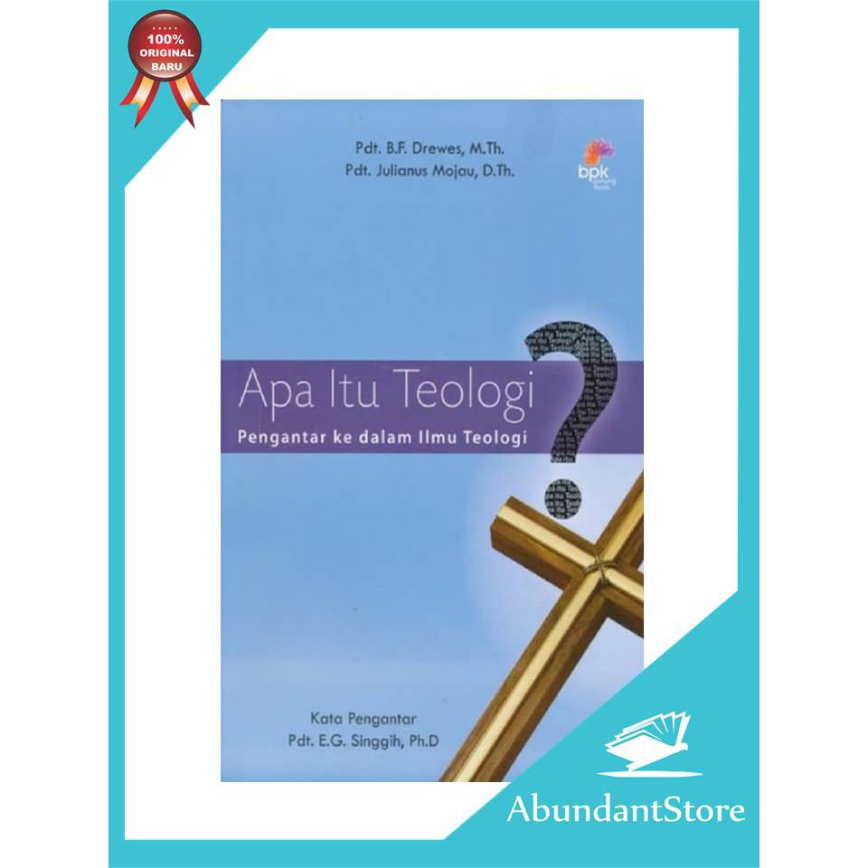 Buku Apa Itu Teologi? - B.F. Drewes