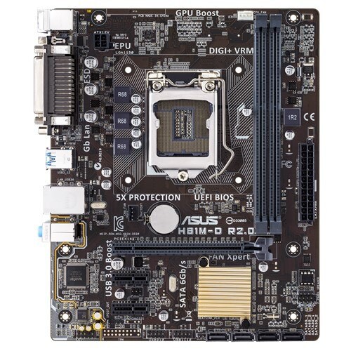 Motherboard  Asus H81M-D Like NEW Socket LGA 1150 garansi 1Tahun