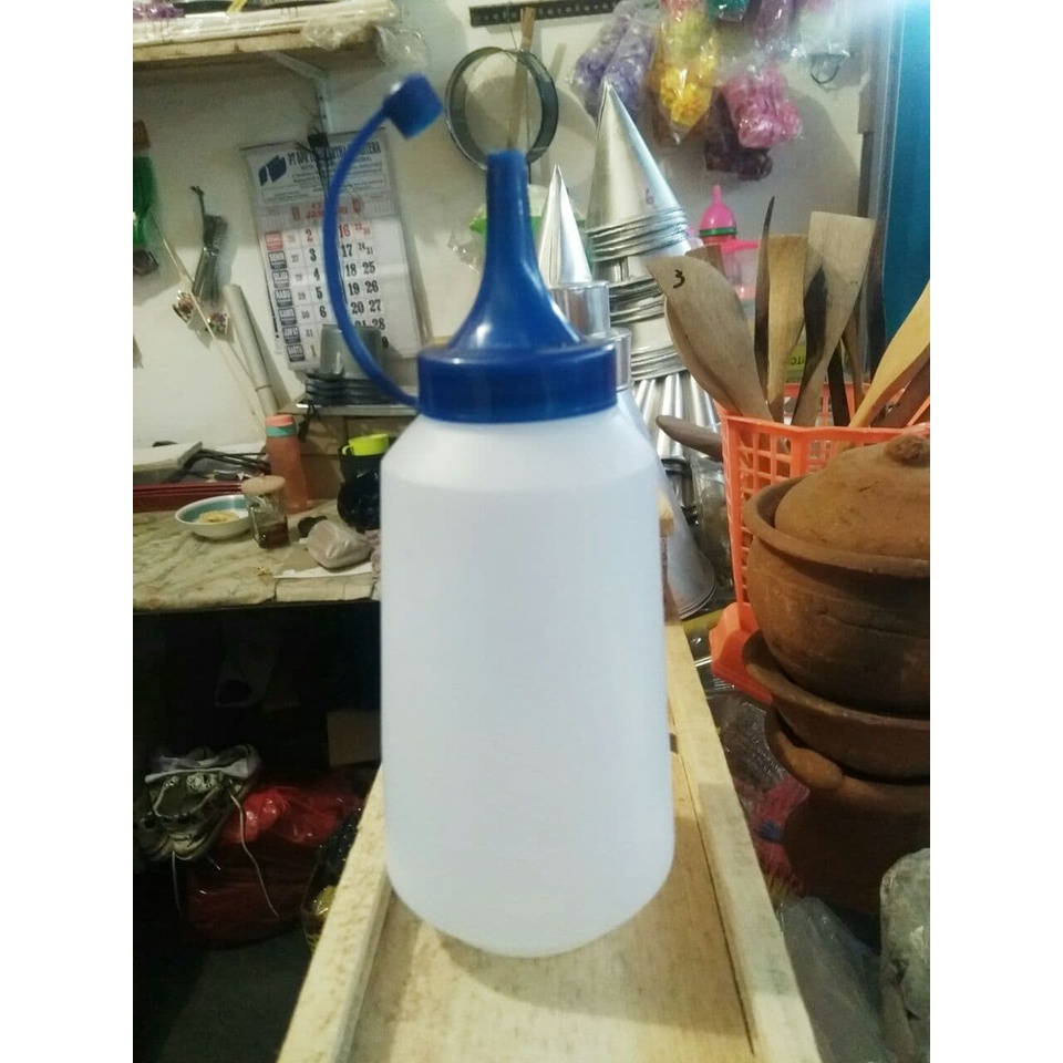 BOTOL KECAP PLASTIK / BOTOL SAUS PLASTIK /BOTOL PLASTIK KECAP MURAH / BOTOL SAMBEL 350ml