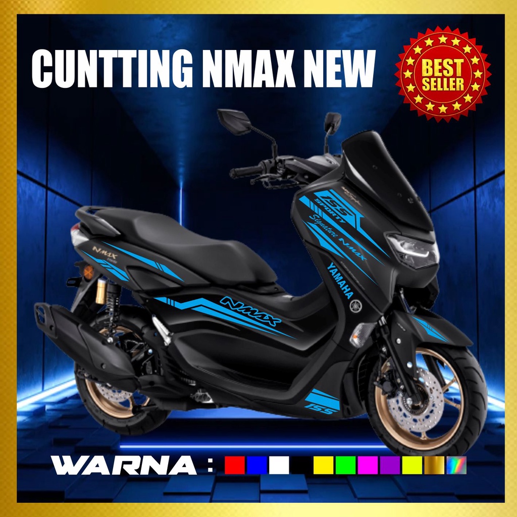 STICKER YAMAHA NMAX NEW CUTTING YAMAHA NMAX BARU