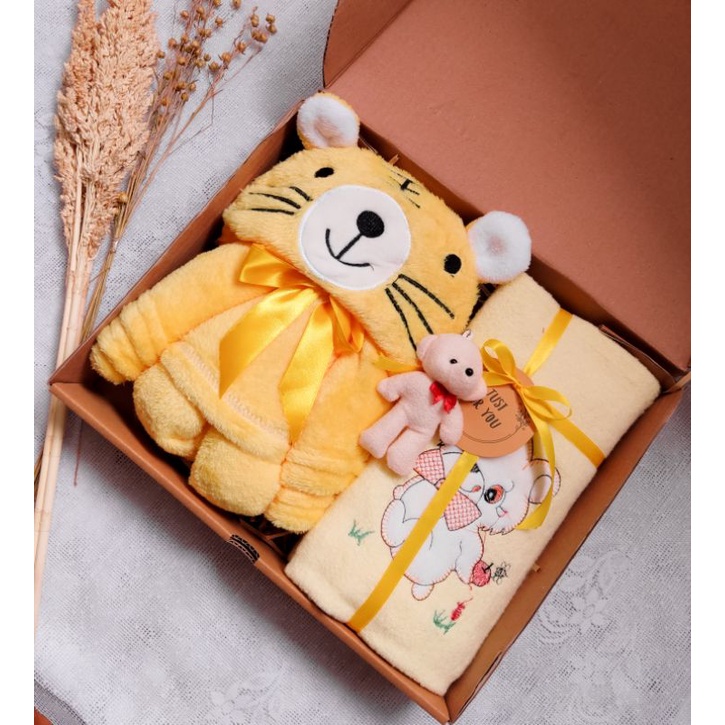 Hampers bayi/ kado bayi / gift box-Baby kode 03 kuning