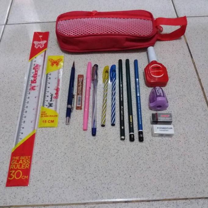 

TERMURAH Paket Alat Tulis / Paket Alat Tulis Sekolah/PULPEN GEL/PULPEN LUCU/PULPEN 1 PACK/PENSIL WARNA/PENSIL 2B/PENGHAPUS JOYKO/PENGHAPUS LUCU/RAUTAN PENSIL PUTAR/RAUTAN ELEKTRIK/SPIDOL WARNA/SPIDOL PERMANEN/SPIDOL WHITEBOARD/CORRECTION TAPE