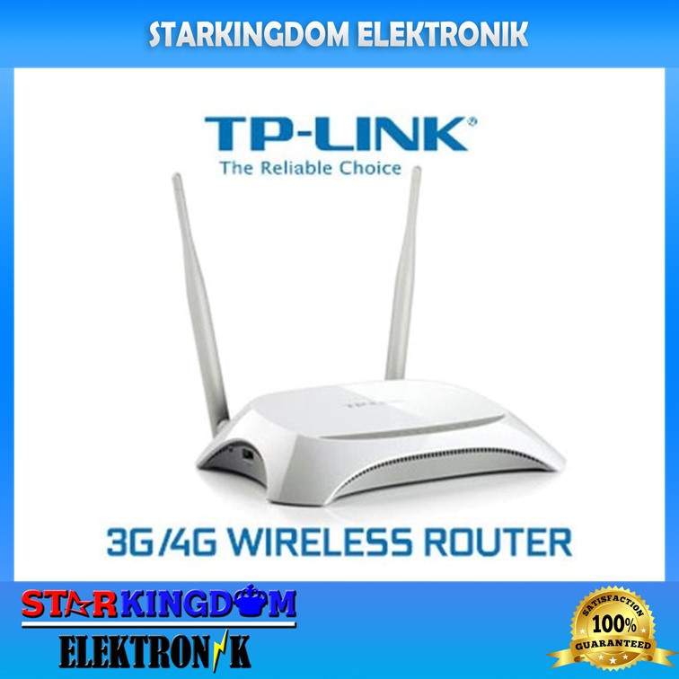 Wifi Router TP Link TL-MR3420 Support Modem 4G LTE/3G N300 Hotspot