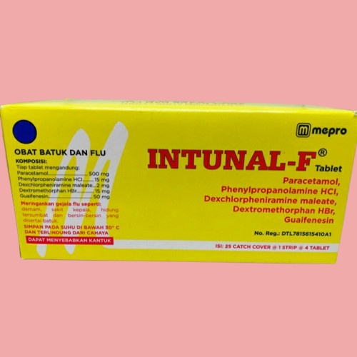 INTUNAL FORTE TABLET PER BOX // INTUNAL F BOX isi 25 STRIP