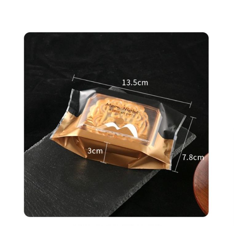 PLASTIK MOONCAKE 50/80/100GR GOLD KOMBINASI MEWAH PMC17