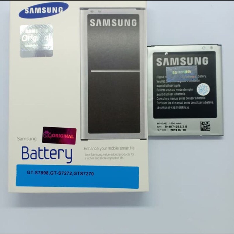 Baterai Original Samsung Galaxy V / I7272 / Ace 3 / J1 Mini Prime Baterai / Batere / Battery