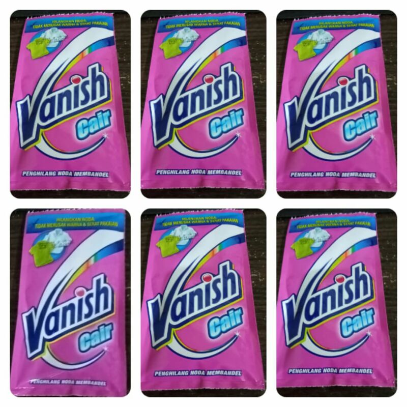 Vanish Cair Penghilang Noda Pakaian berwarna Pink 500ML