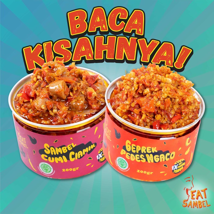 

Set Sambel Jagoan 2 Varian Sambel Geprek Sambel Cumi Sambel Ikan Asin 073