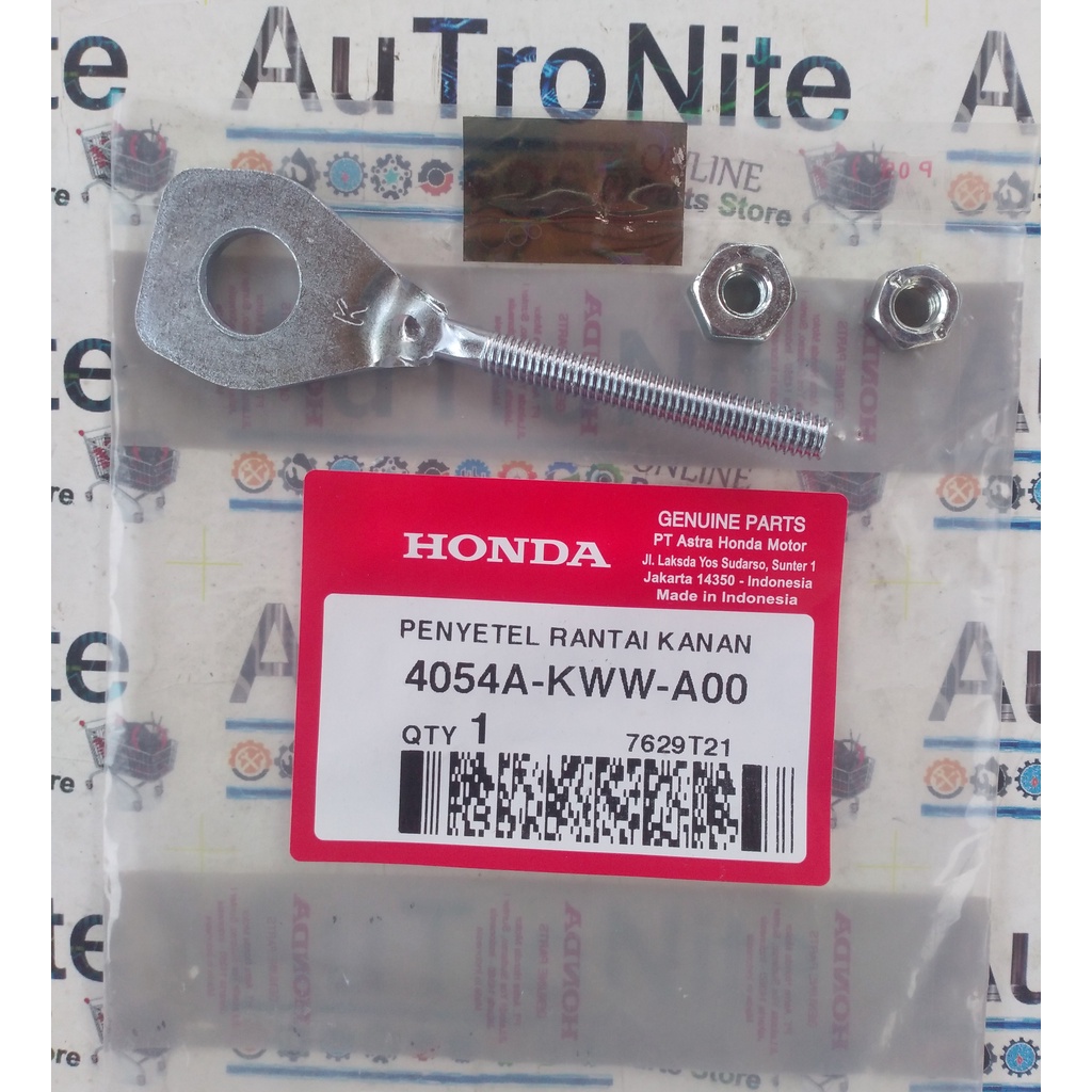 Adjuster R Chain Assy Setelan Rantai 4054A-KWW-A00 Original Honda Absolute Revo Fit X Blade 110 Supr