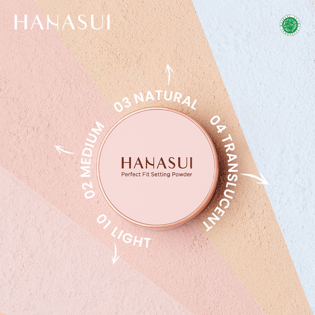 Hanasui Perfect Fit Setting Powder - Bedak Tabur