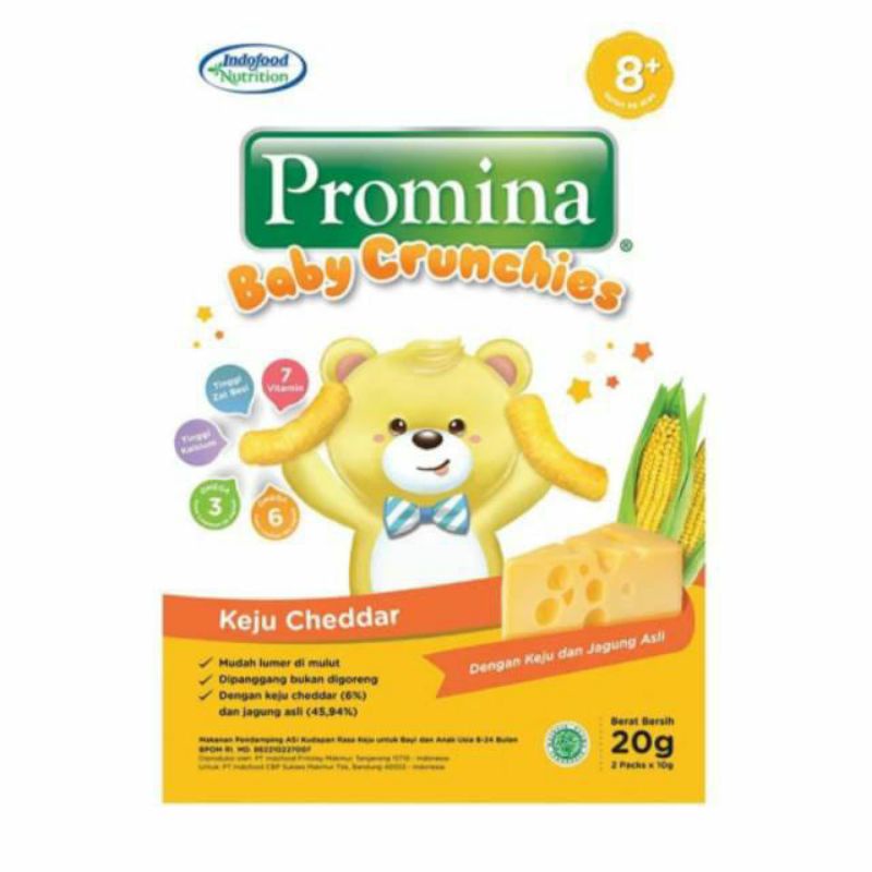 

Promina Baby Crunchies | Puff | Silky Pudding