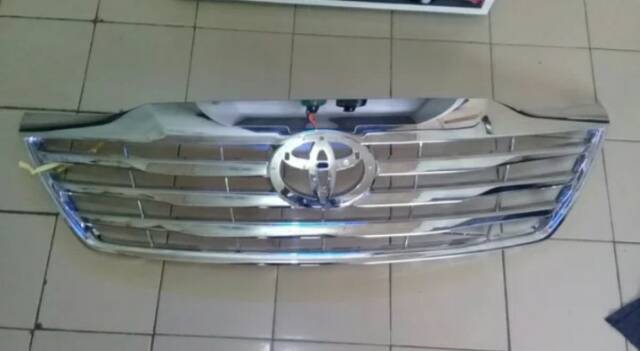 GRILE FORTUNER GRIL DEPAN FORTUNER 2012-2015 CRHOM original