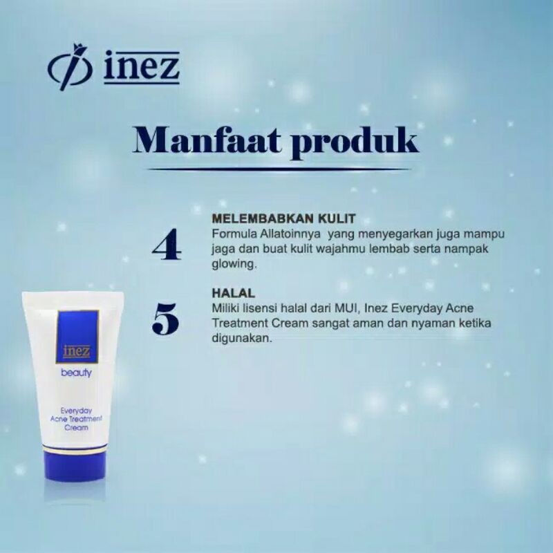 Inez Every Day Acne Treatment Cream