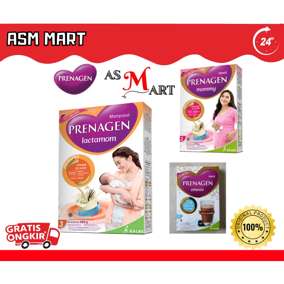 Prenagen Mommy Lactamom Susu Ibu Menyusui 400g Vanilla