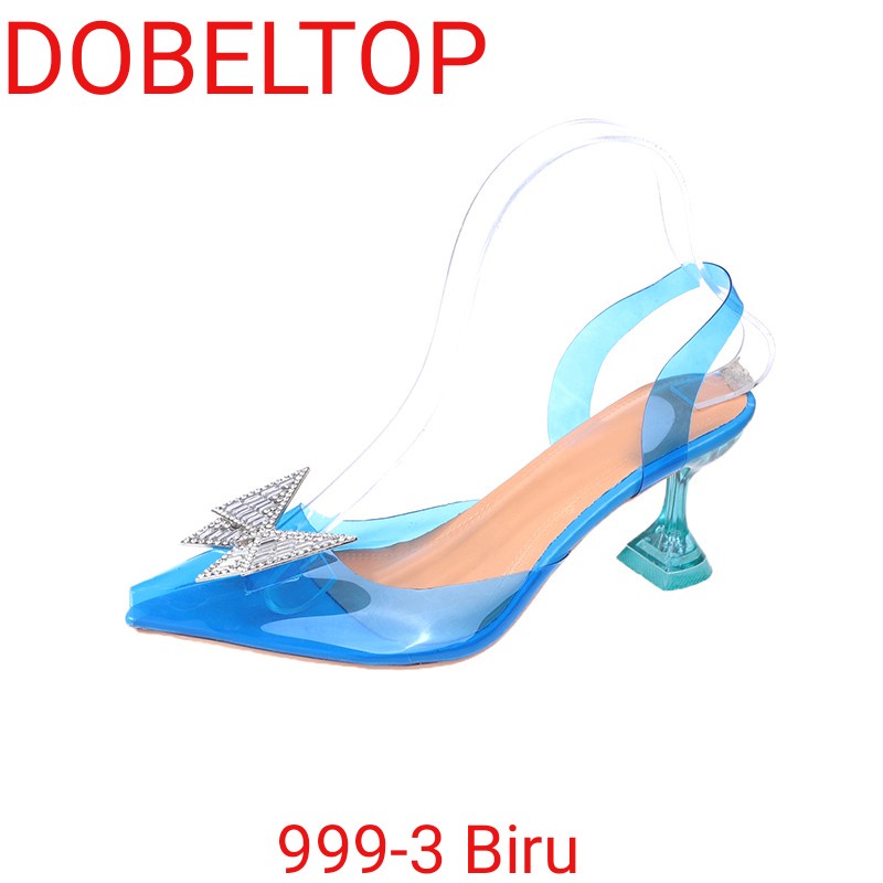 Heels wanita dbltop 999-3N/7cm kupu2