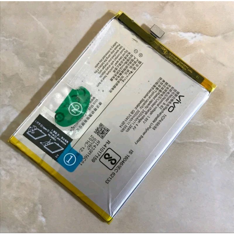 batre battery baterai vivo v5 1601 original ori copotan model b-b2 - v5s v5 lite y65
