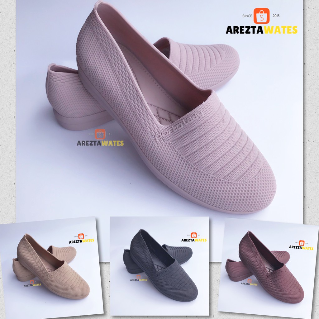 Sepatu karet wanita jelly shoes porto KSM