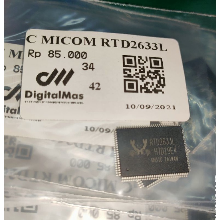 IC MICOM TV LED ori SHARP RTD2633L