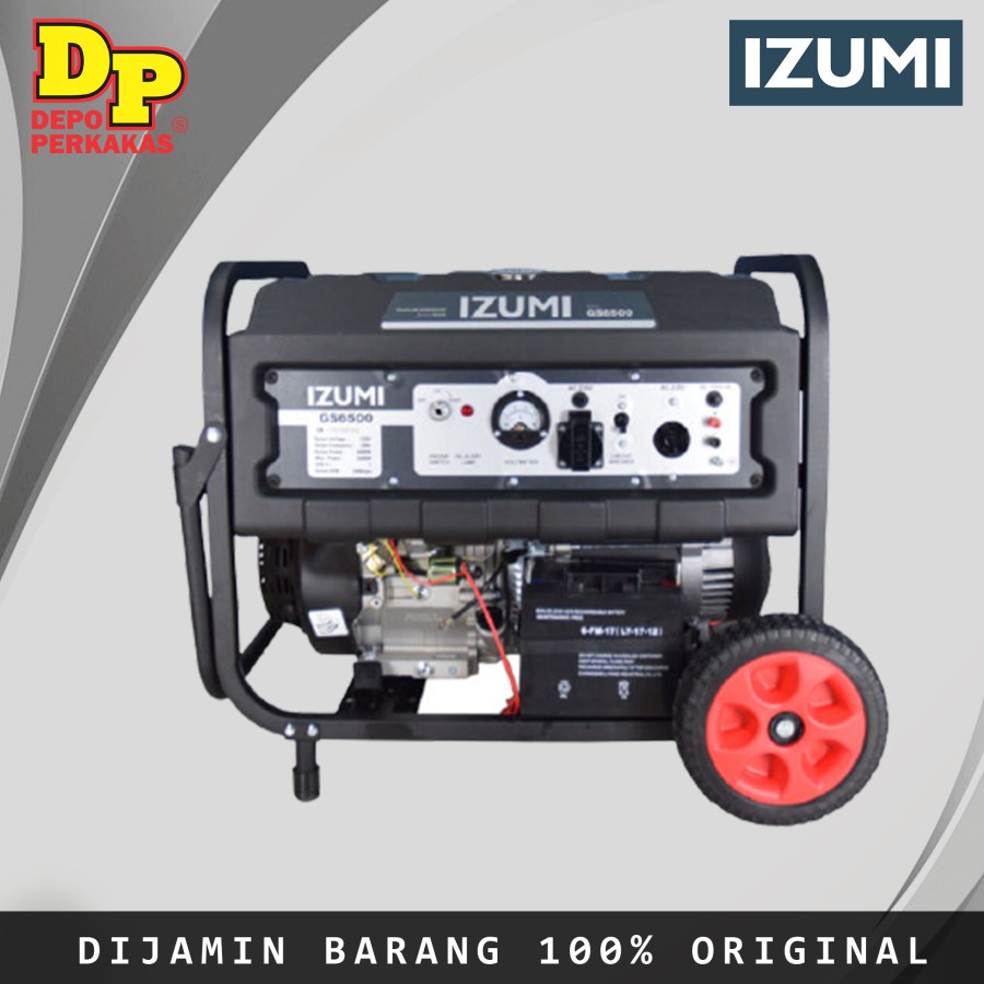 IZUMI Genset Bensin 5000 watt W ( Generator Listrik ) GS-6500