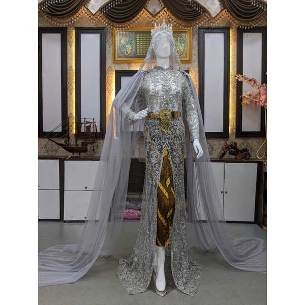 kebaya akad/kebaya pengantin akad