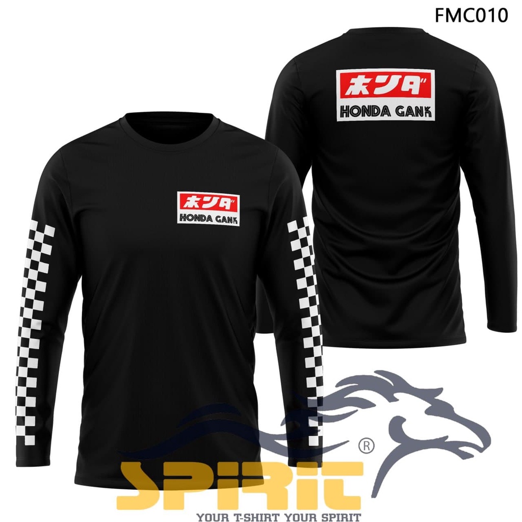 Baju Kaos Honda Gank Terbaru Lengan Panjang