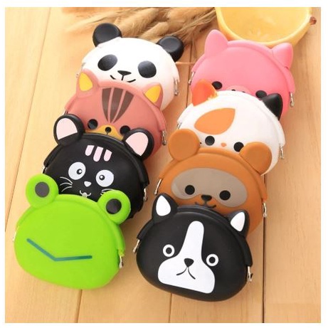 Dompet Koin Silikon Karakter ANIMAL BUNNY Silicone Purse Korean Cute Bunny