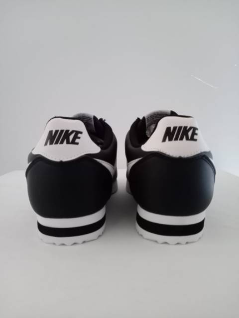 nike cortez womens black and white