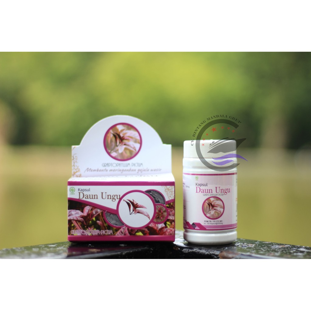 Kapsul Daun Ungu
