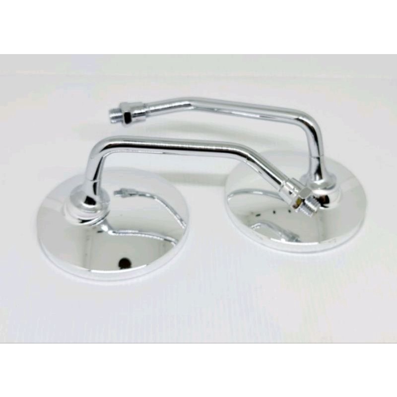 Kaca Spion Vespa Mini Spion Vespa Pendek Spion bulat Crome crom Chrome HOND yamaha classic clasic