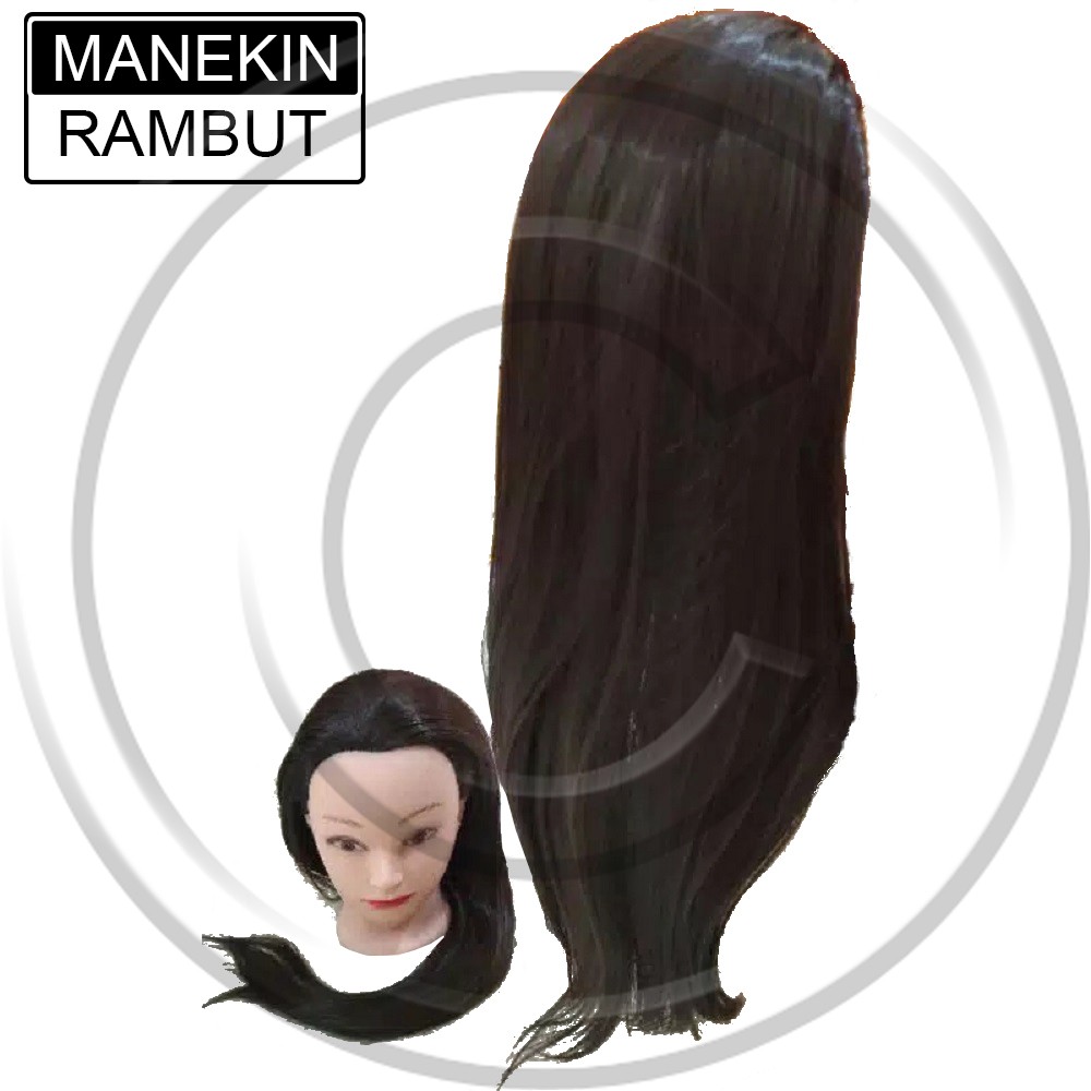 AMARA / Manekin Rambut (Patung Kepala) (Rambut Palsu) (Belajar Pangkas &amp; Model Rambut)