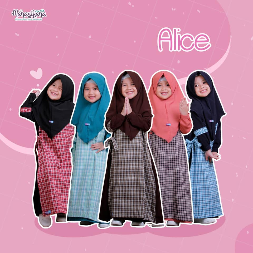 Gamis Bayi dan Anak ALICE set original by.Manasikana