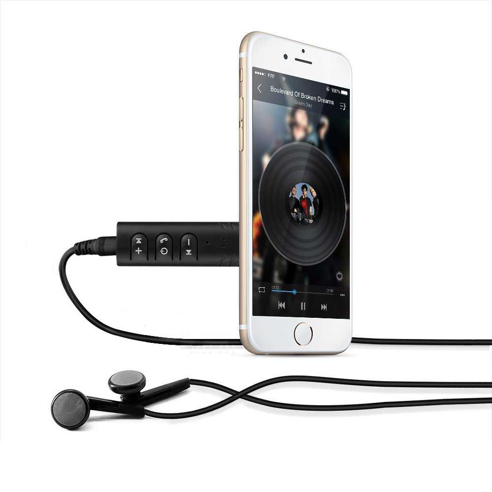 EASYIDEA Wireless Bluetooth Audio Receiver Adapter 3.5mm - BT-450