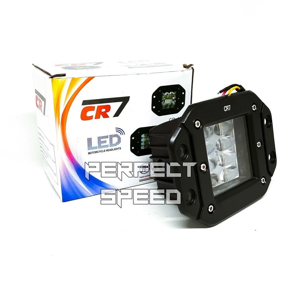 LAMPU TEMBAK 8 MATA LENSA LED UNTUK REFLEKTOR CRF / KLX / KTM / BF / BUMPER MOBIL