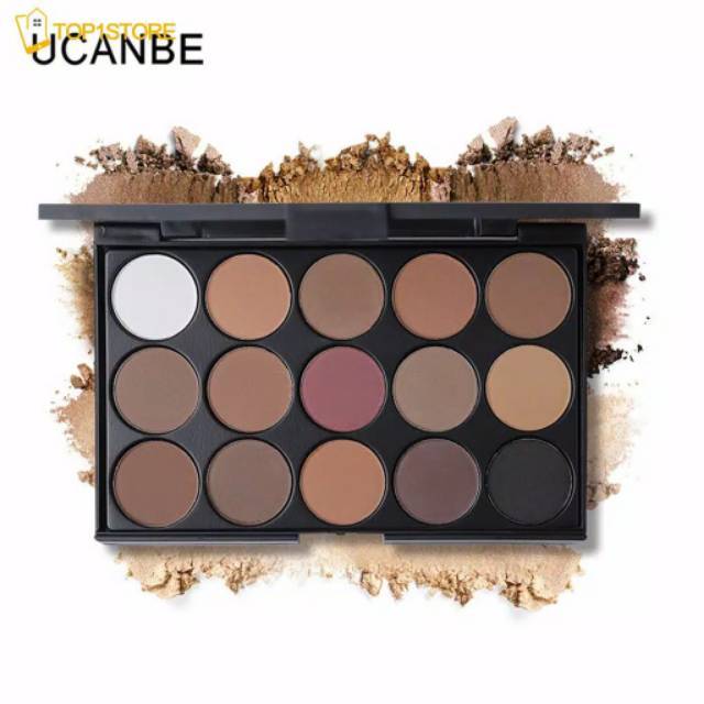 (COD) UCANBE EYESHADOW PALETTE / PALET EYESHADOW UCANBE