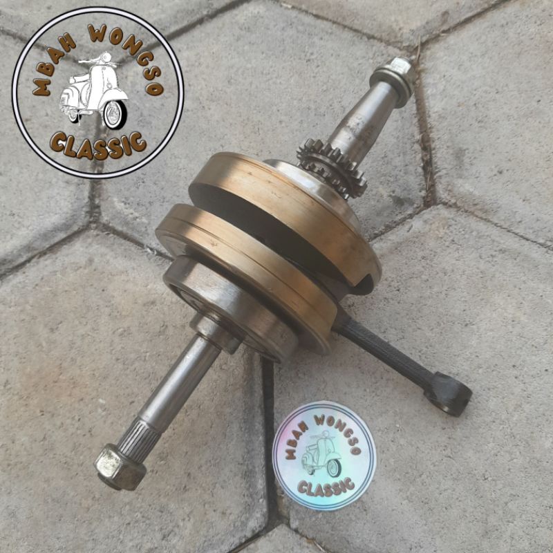 KRUK AS BANDUL STANG SEHER PISTON CRANKSHAFT PCX 150 CBU THAILAND BUIL UP KODE KZY ORIGINAL
