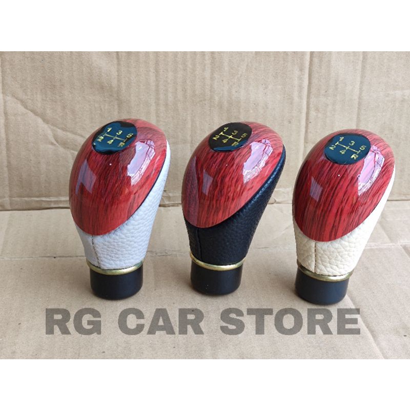 KNOP PERSNELING MOBIL MOTIF KAYU-GEAR KNOP MOBIL UNIVERSAL MOTIF KAYU