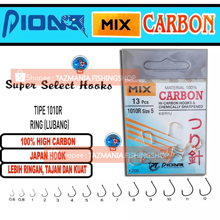 mata kail mix carbon seri 1054 1055 1009 1053 1022 1010R 1030R