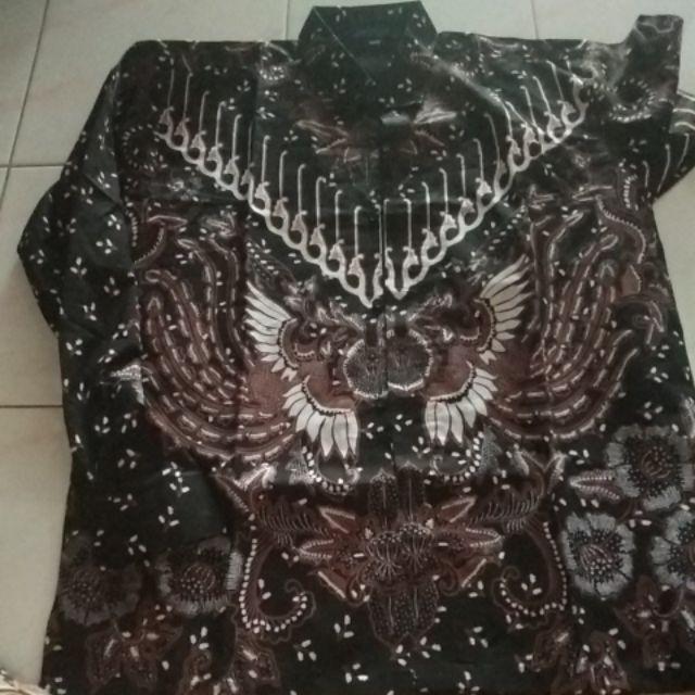 Kemeja Batik Pria Prabowo Batik Solo Modern Kemeja Pria Lengan Panjang Ori By Raya
