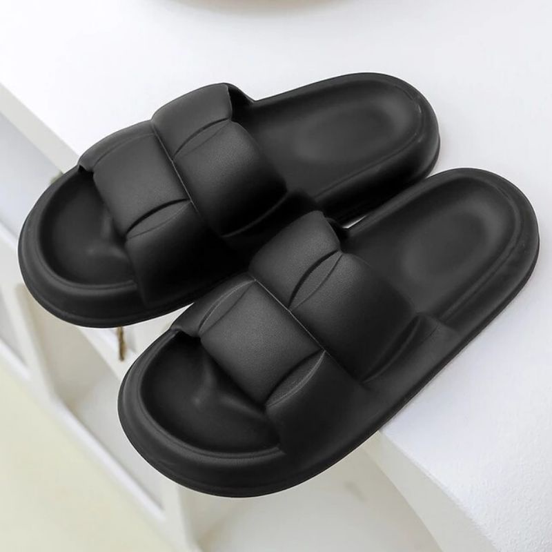 Sandal Korean Wanita Import MINISO Sandal Cewek Sandal Slop Wanita