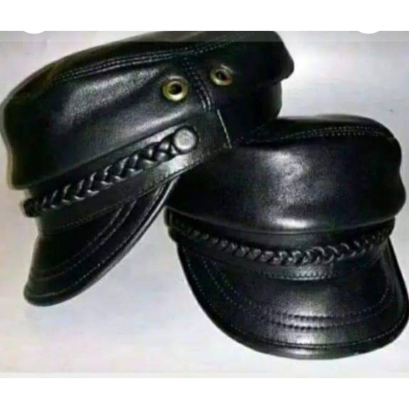 topi kulit garut