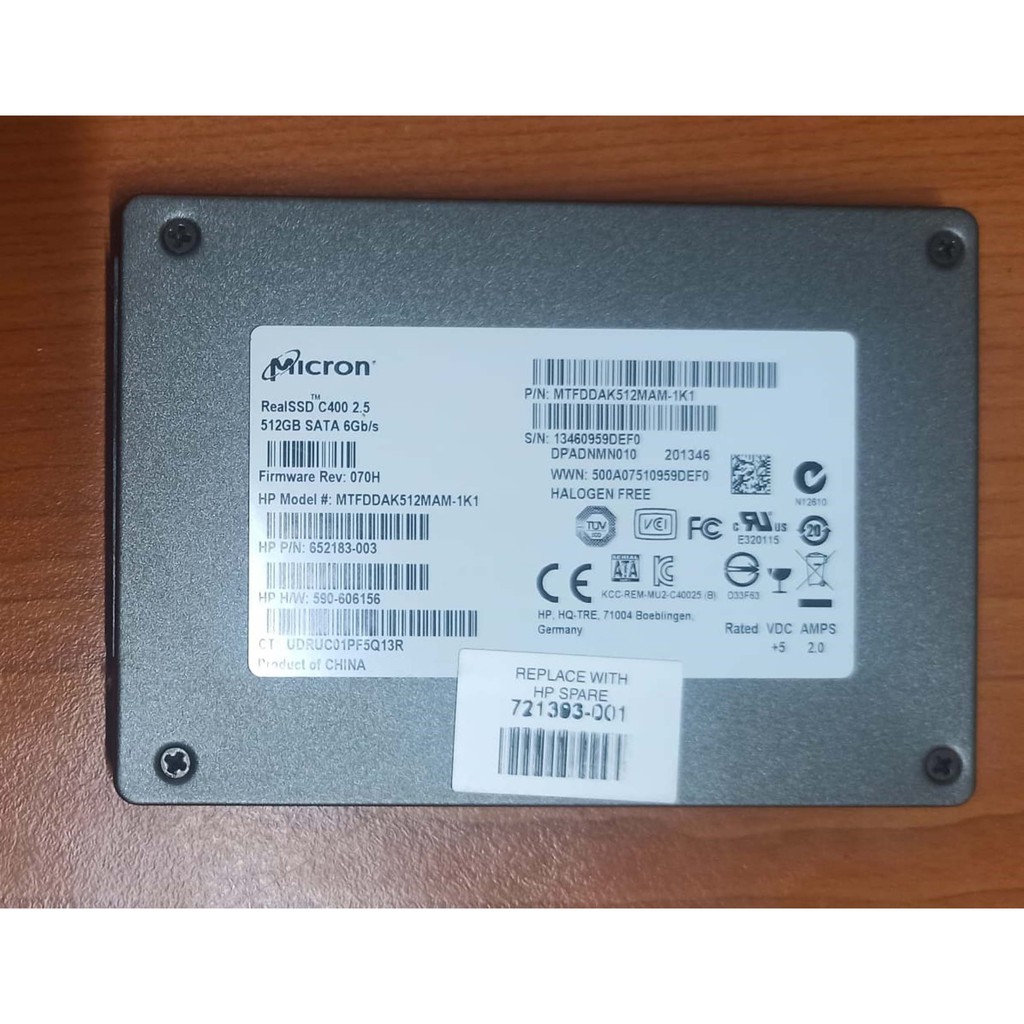 SSD MICRON REALSSD 512 GB --- TERMURAH SE SHOPEE