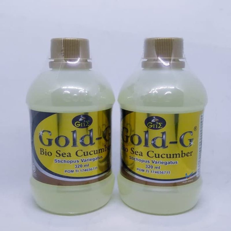 Jelly Gamat Gold G 320ml  - Gold G Original Teripang