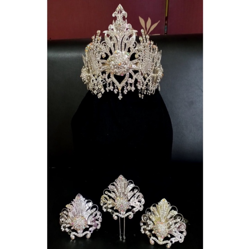 Siger manten Lengkung Silver/Siger manten/siger sunda pengantin murah/siger sunda/Siger Sunda Pengan